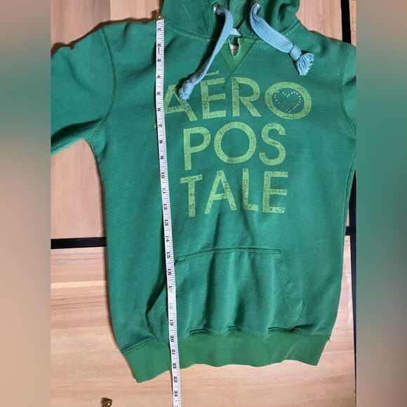 Green Aeropostale hoodie - Picture 2 of 6